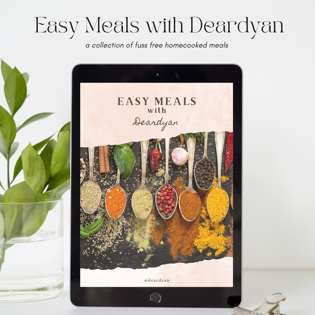 TM6 E-Book: Easy Meals with Deardyan