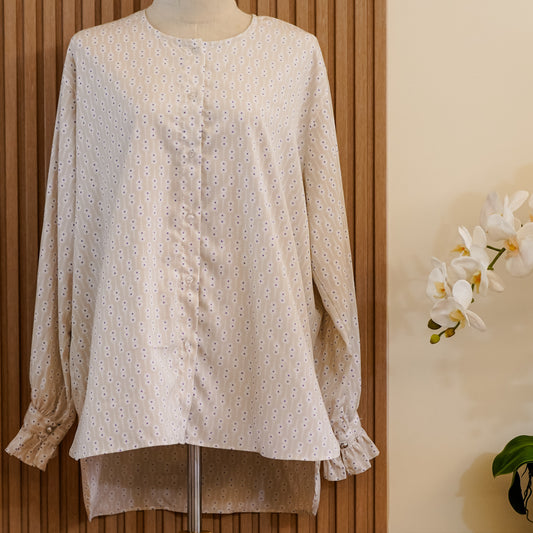 Darcy Top: Beige